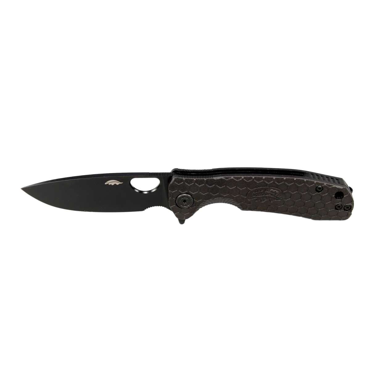 Honey Badger Flipper D2 Black PVD - Large