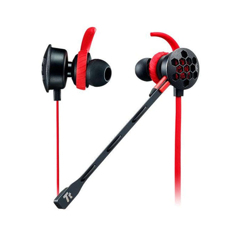 TT HEADSET, ISURUS PRO RED 3.5MM