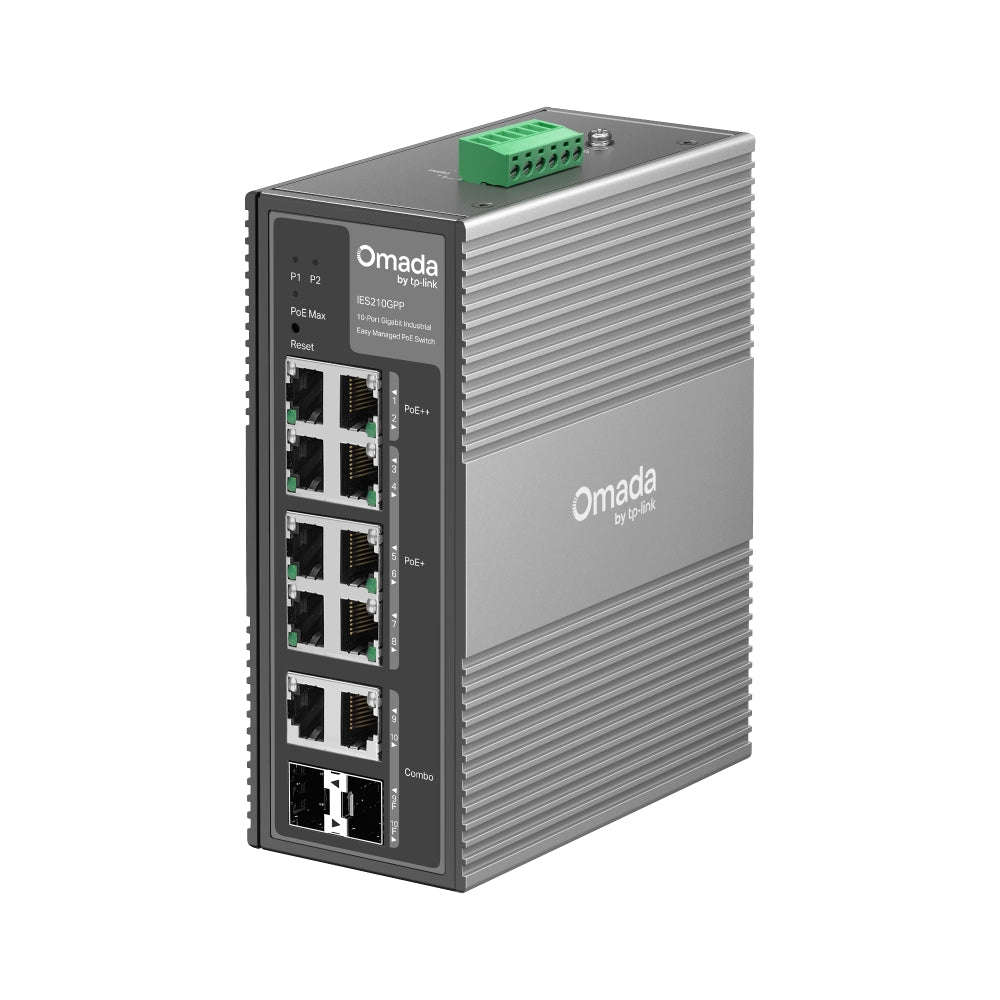 TP-LINK OMADA INDUSTRIAL 10P MANAGED 8P POE