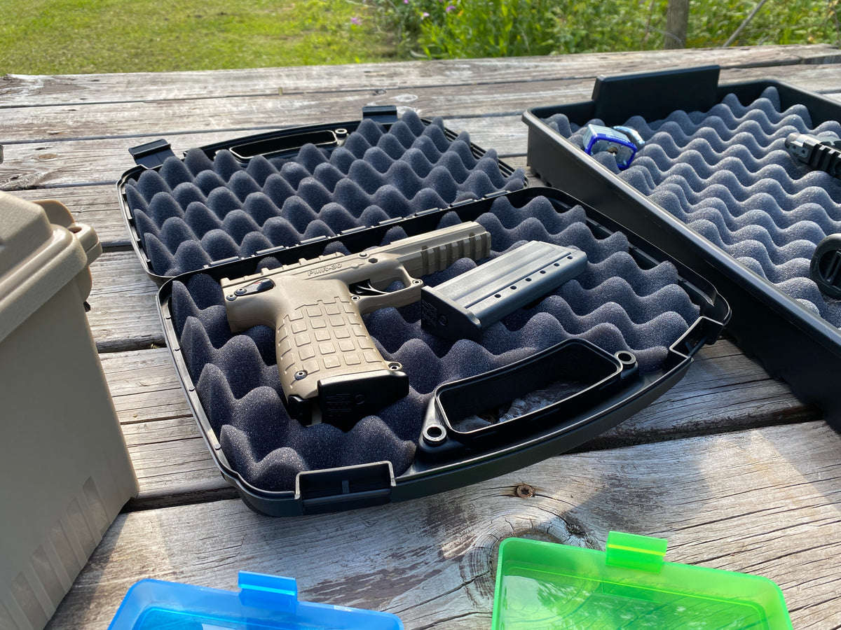 MTM HANDGUN CASE 1 GUN (UP TO 6) BLACK  MTM-807-40