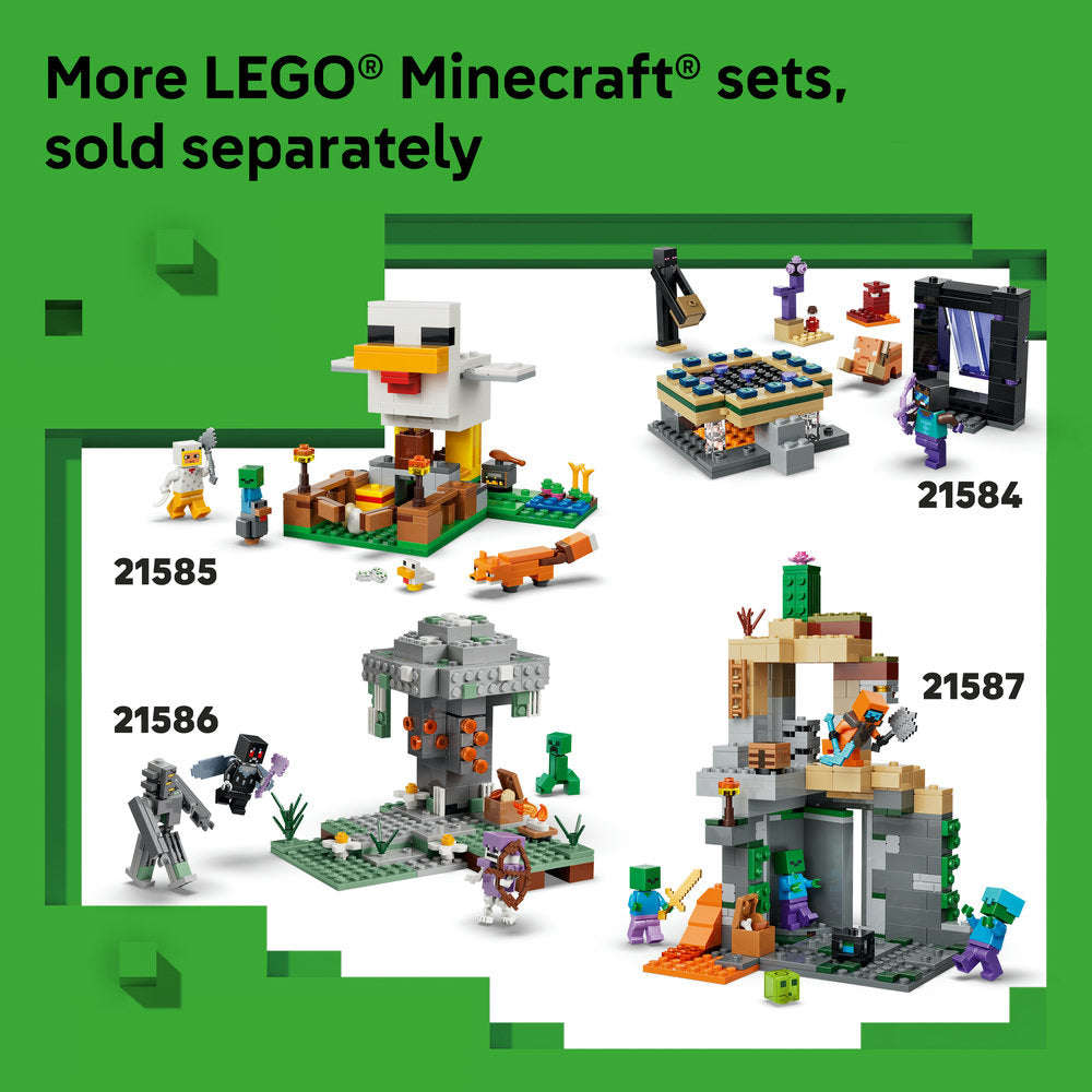 LEGO® Minecraft® Steves Taiga Adventure Gamer Gift 21583