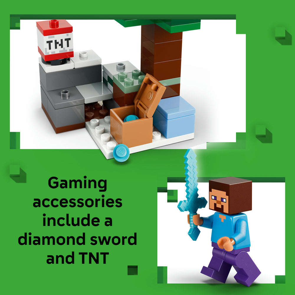 LEGO® Minecraft® Steves Taiga Adventure Gamer Gift 21583