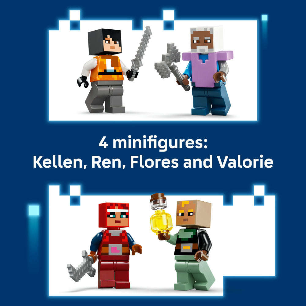 LEGO® Minecraft® The Twisted Warden Battle Gaming Toy 21591