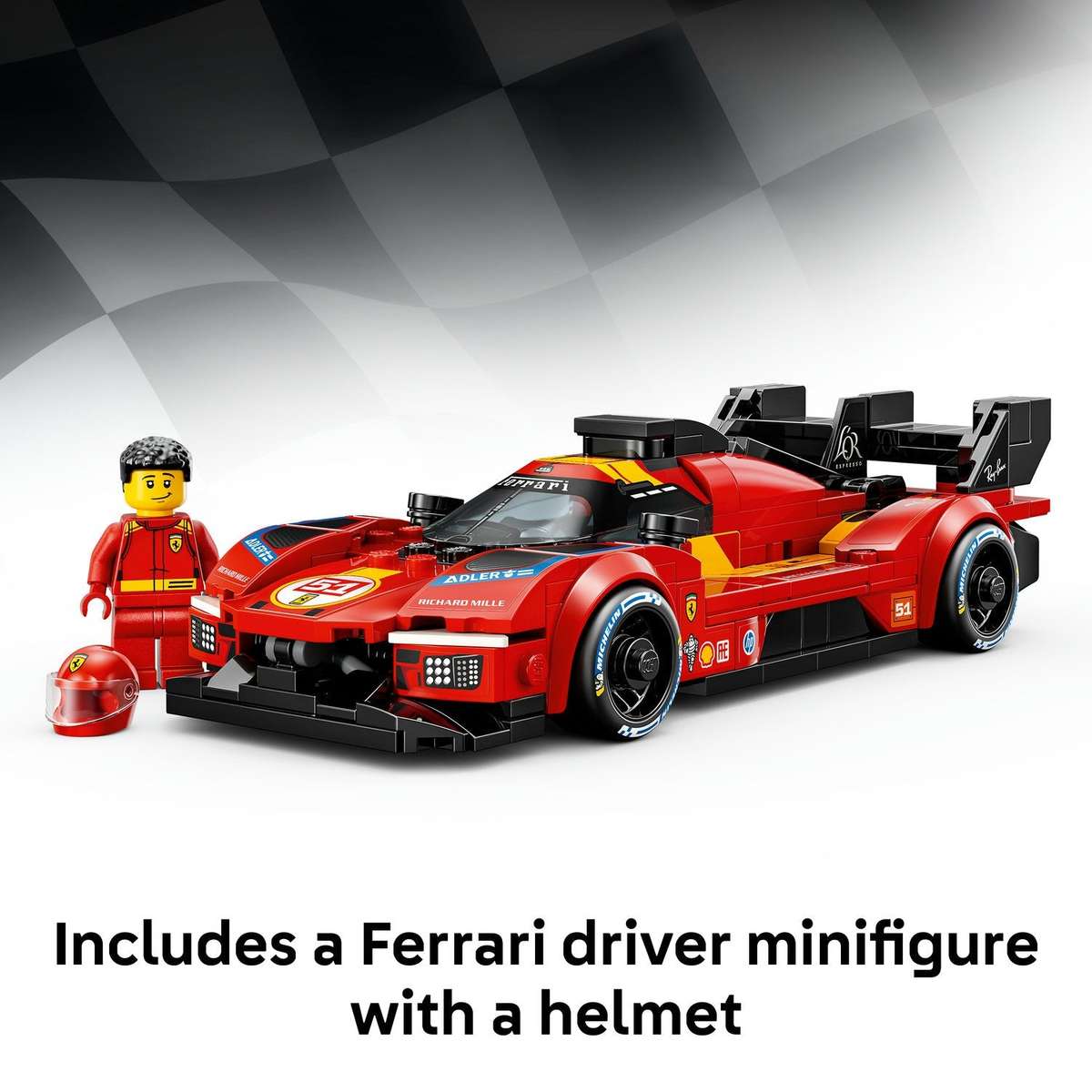 LEGO® Speed Champions Ferrari 499P Ferrari Merch 77261
