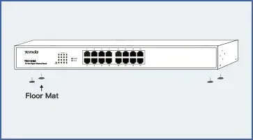 TENDA 16-Port Gigabit Ethernet Switch (TE-TEG1016G)