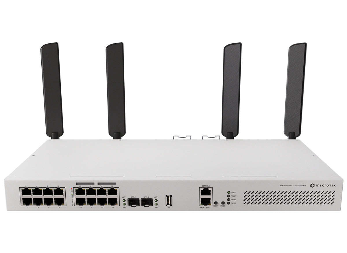 MikroTik Cloud Router Switch 16 Port with 8 PoE 150W 2SFP+ WiFi 6