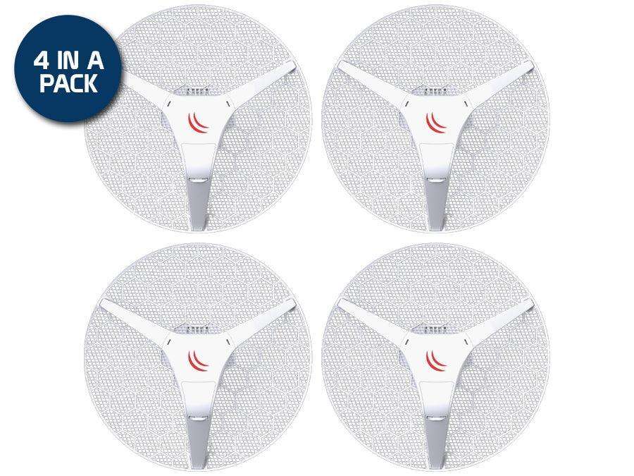 MikroTik LHG XL HP5 27dBi PtP CPE 4 Pack
