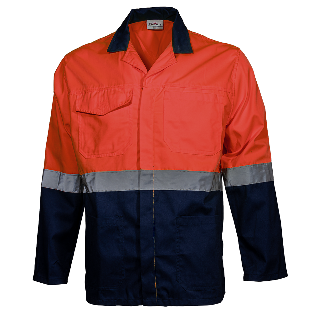 Pinnacle Navy/Red Reflective Working Jacket (S  3XL)