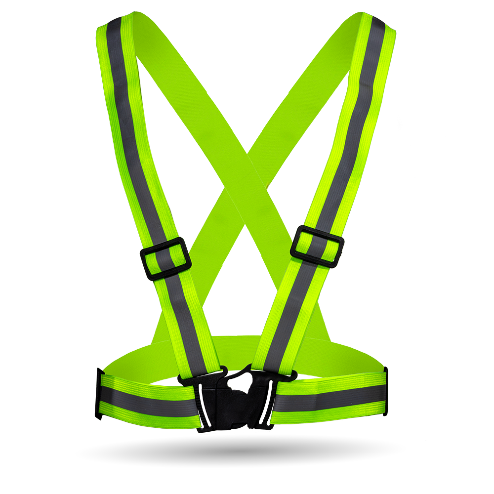 Pinnacle Reflective Harness Lime (Pack of 5)