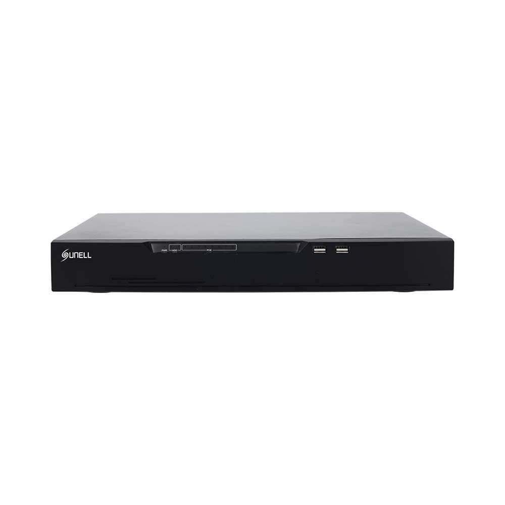 SUNELL NVR 8CH, 2 BAY, 1X LAN, 8X POE, H.265