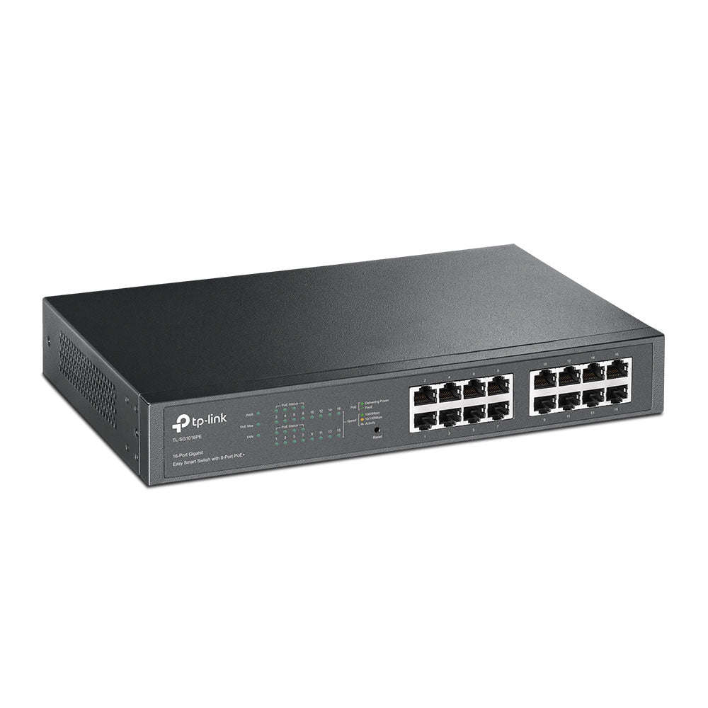TP-LINK 16-PORT GBE 8-PORT POE+ EASY SMART SWITCH