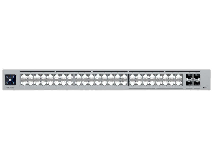Ubiquiti UniFi Pro Max Switch 48 with 32 Gigabit 16x 2.5Gbps 4SFP+