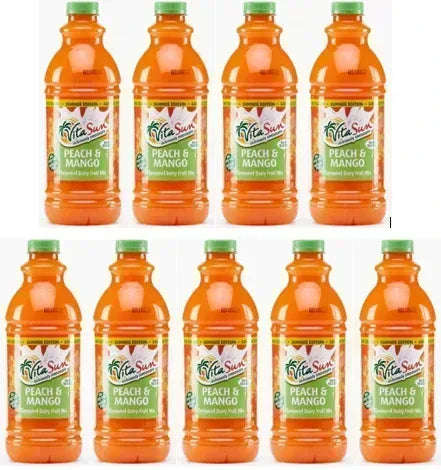 Vita Sun 9 X 1.5L Dairy Blend Peach Mango Fruit Drink (Sold 9 X 1.5L Per Case)