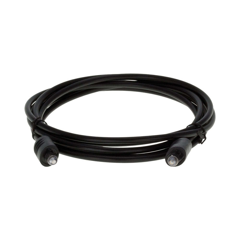 2M TOSLINK CABLE BLACK OD:2.2MM