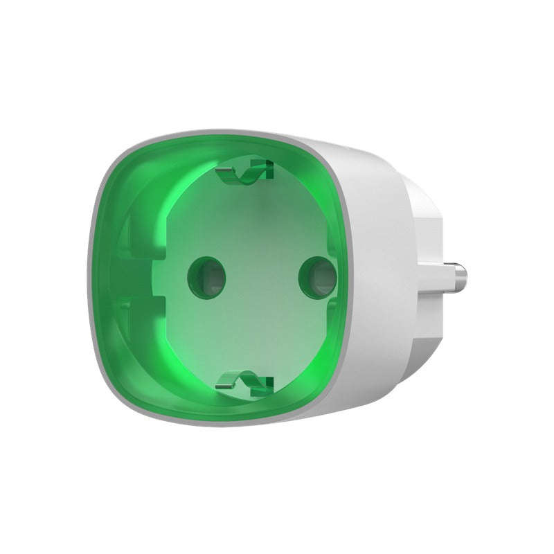 Ajax - Socket White - wireless smart plug with energy monitor