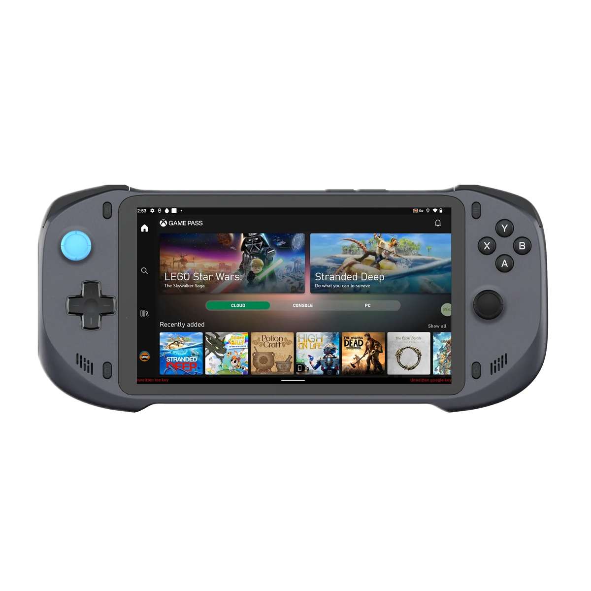 Abxylute One 64G Black with Screen protector; Remote Play Client; XBOX/PS/STEAM and android OS; 7...