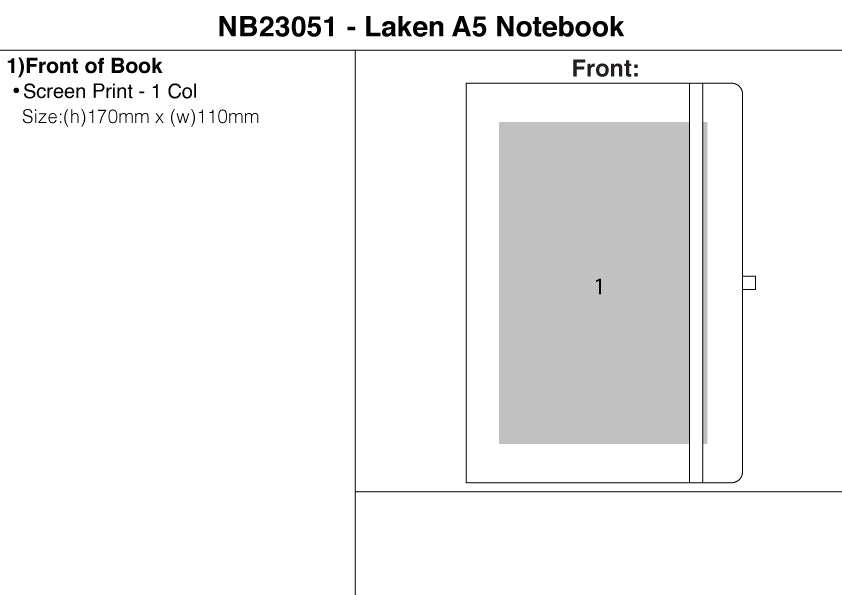 Laken A5 Notebook