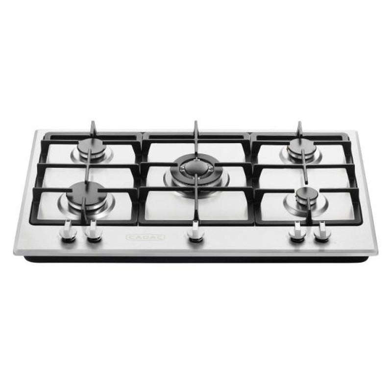CADAC - 5 Burner Gas Hob - Stainless Steel