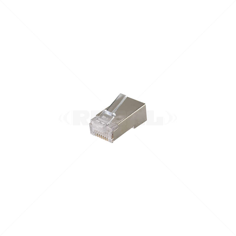 Connector - CAT5 Shielded RJ45 for STP (o Cameras)