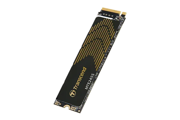 TRANSCEND 500GB MTE245S PCI-E  GEN 4X4 M.2 NVMe 2280 SSD 3D TLC - 4800 MB/s Read 4000 MB/s Write ...