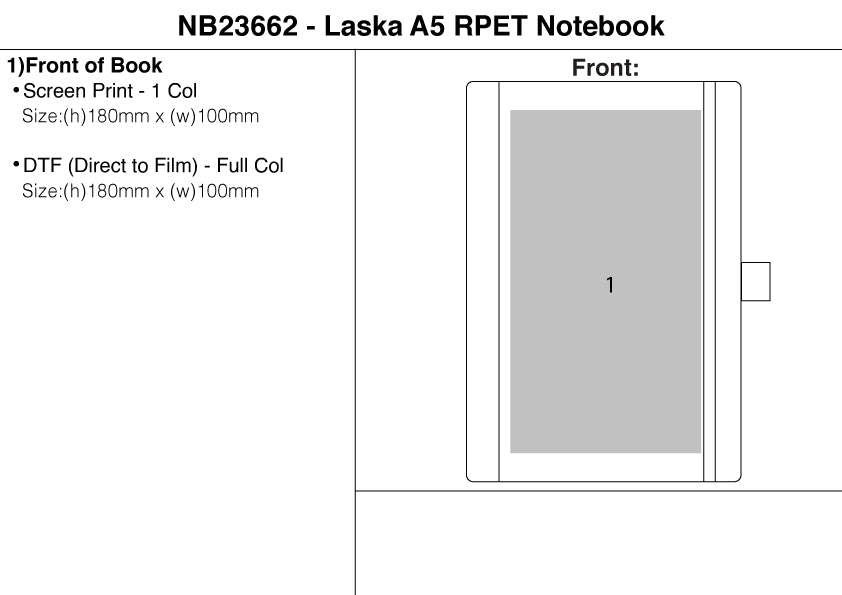 Laska A5 RPET Notebook