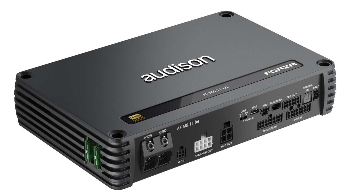 Audison - AF M5.11 bit - 5CH AMPLIF. WITH DSP 4x150W+1x600W (66755110)