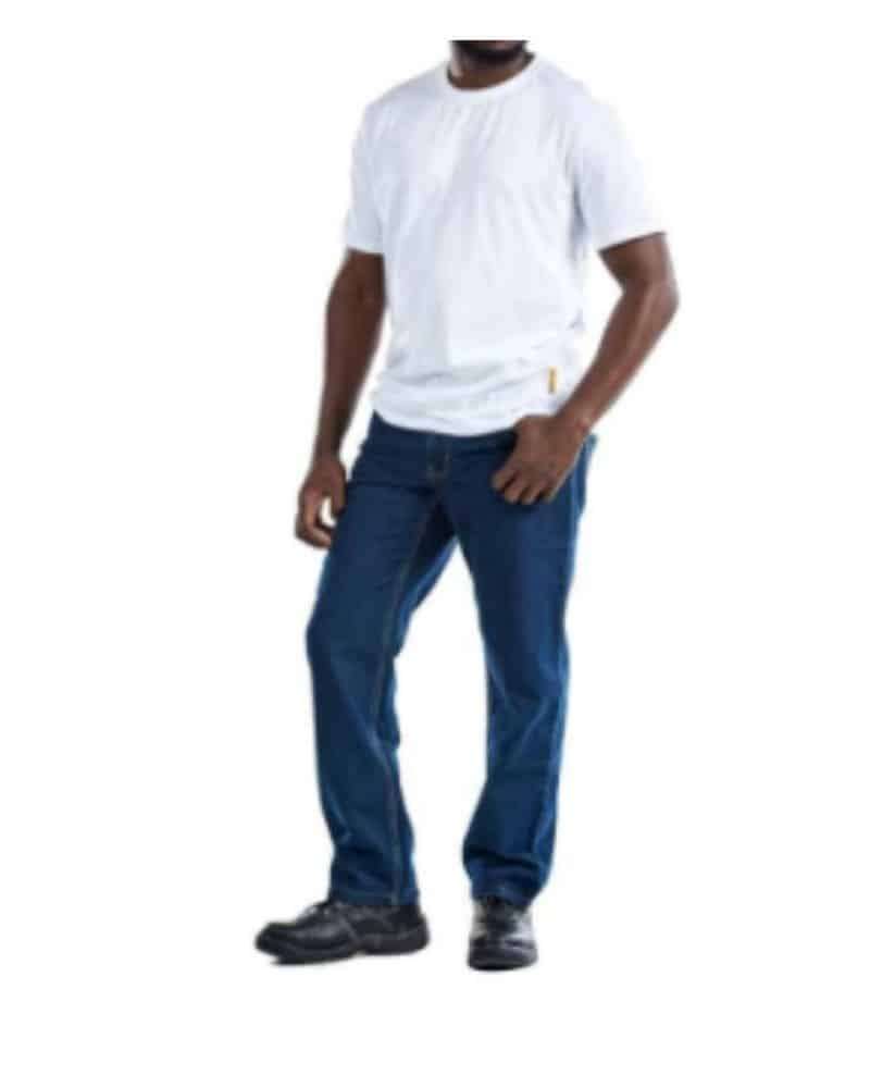 5 Pocket Indigo Jeans - Blue Size 40-48