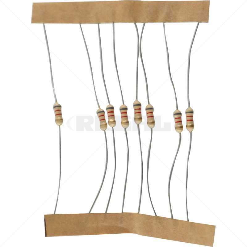 Resistor - 8K2 1/4W 5%(Pkt10)