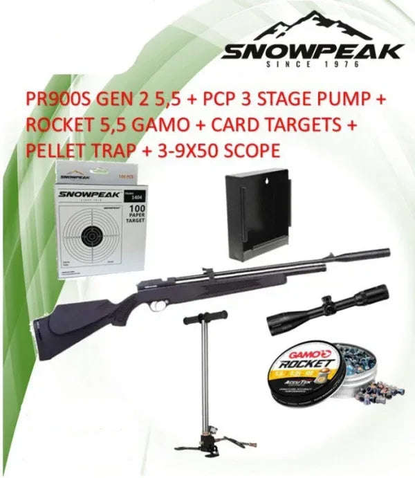 SNOWPEAK PR900S GEN 2 5.5MM Combo (December 2025 Special)