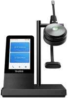 Yealink WH66 Mono DECT Wireless On Ear Mono Headset With Touch Screen Base Station