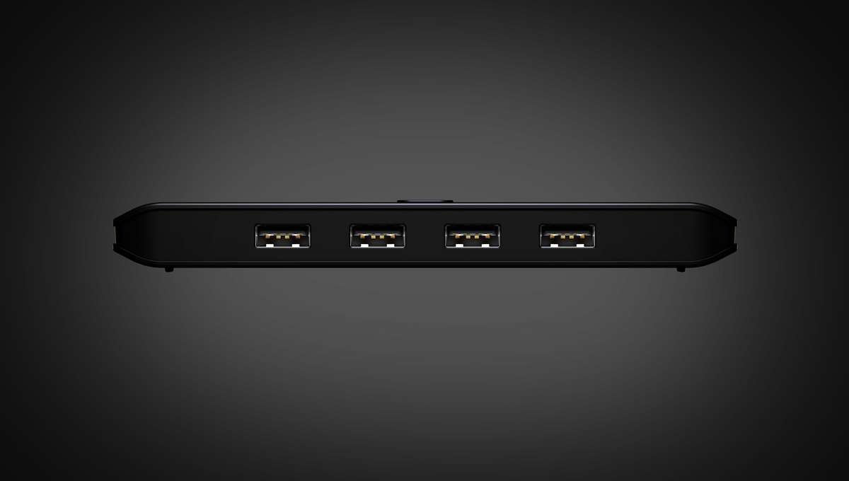 2 x 4 USB 2.0 Sharing Switch