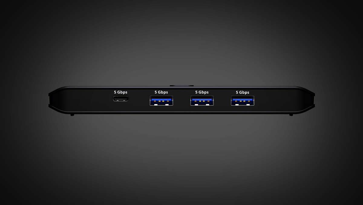 2 x 4 USB 3.2 Gen1 Sharing Switch (Host Type: A+C)