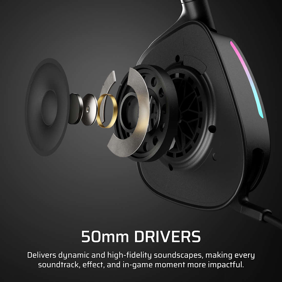 Corsair VOID v2 MAX WIRELESS Gaming Headset; Simultaneous 2.4GHz and Bluetooth; Dobly Atmos; PC/P...