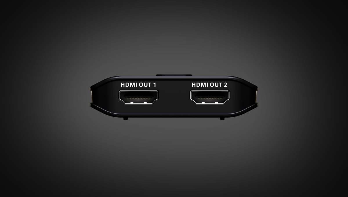 2-Port True 4K HDMI Splitter