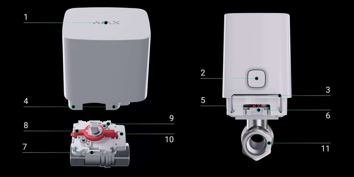 Ajax - Ajax Waterstop(1/2) White