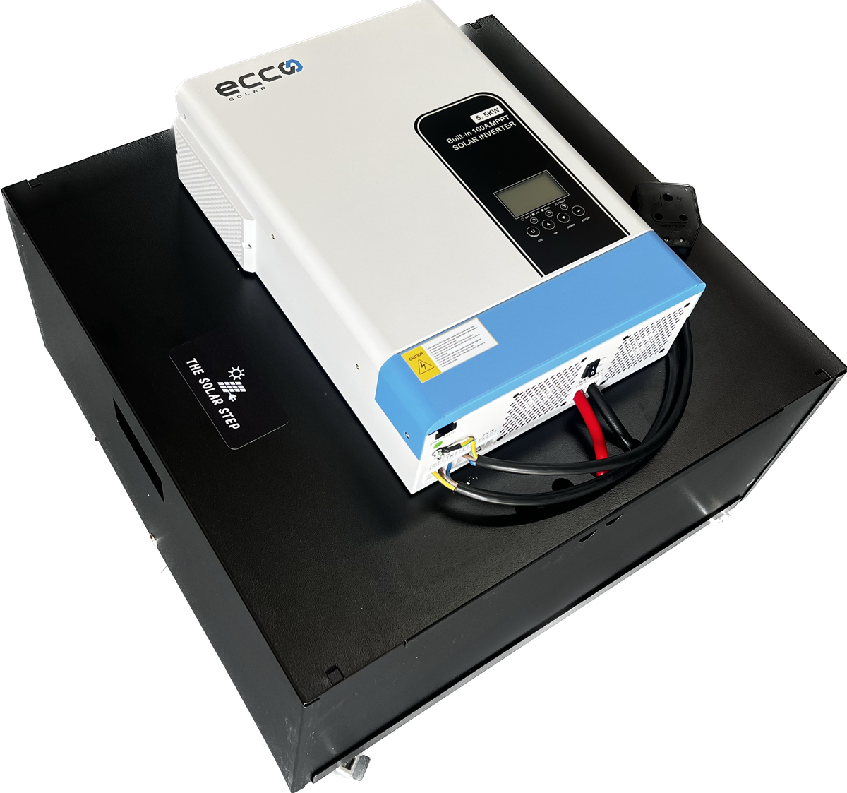 5.5KVA / 5500W 48V ECCO Hybrid Inverter Plug & Play System + 5.12kWh ECCO Lithium Battery (SOLAR ...