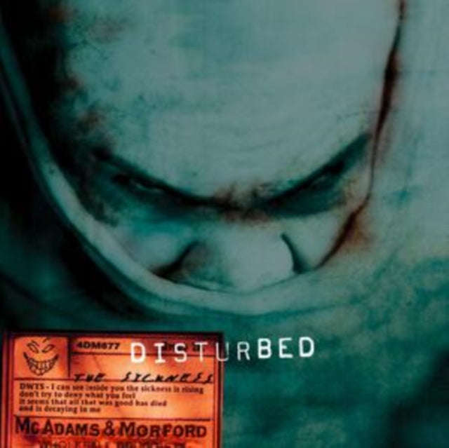 Disturbed - The Sickness 25th Anniversary Edition (Green Vinyl) (Vinyl)
