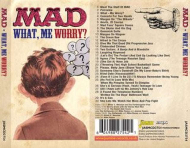 Various Artists - Mad Magazines - What. Me Worry? Feat. Alfred E. Neuman (CD)