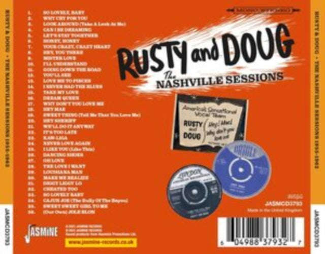 Rusty & Doug Kershaw - The Nashville Sessions 1955-62 (CD)