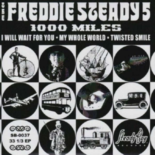 Freddie Steady 5 - 1000 Miles EP (Vinyl Single)