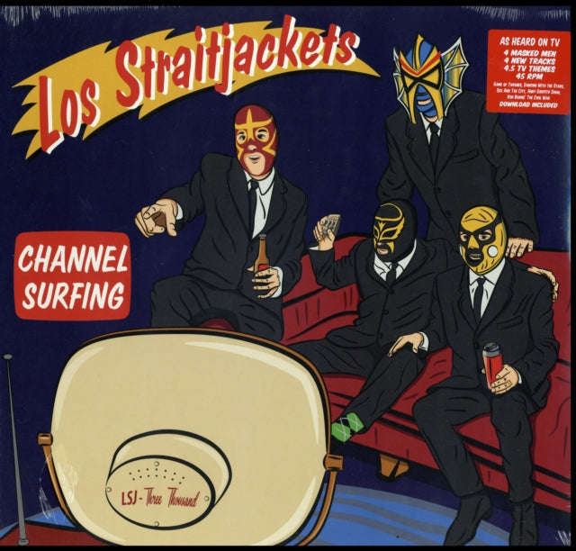 Los Straitjackets - Channel Surfing (Vinyl Single)