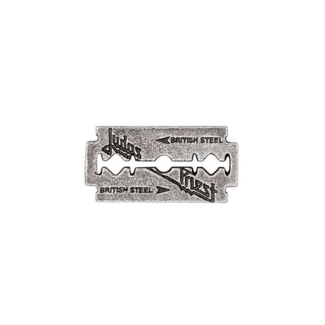 Judas Priest Razorblade Pin Badge (Badge Pin Metal)
