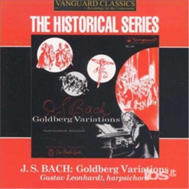 Gustav Leonhardt - J S Bach: Goldberg Variations (CD)
