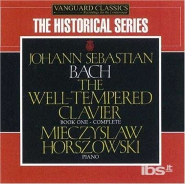 Mieczyslaw Horszowski - J S Bach: Book 1: The Well Tempered Clavier (CD)