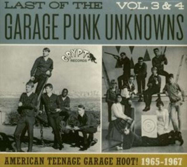 Various Artists - Garage Punk Unknowns - The Last Of.. 3 & 4 (CD)