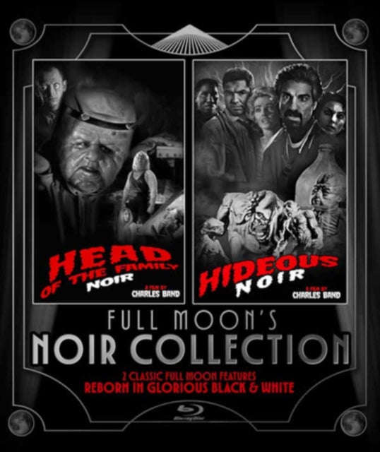 Full Moons Noir Double Feature: Head Of The Family / Hideous! (Blu-ray)