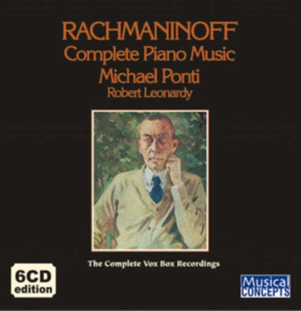 Michael Ponti - Rachmaninov: Complete Solo Piano Music (CD)