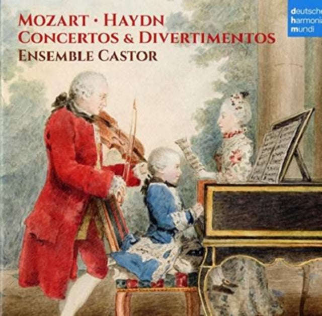 Ensemble Castor - Mozart/Haydn/Concertos & Divertimento (CD)