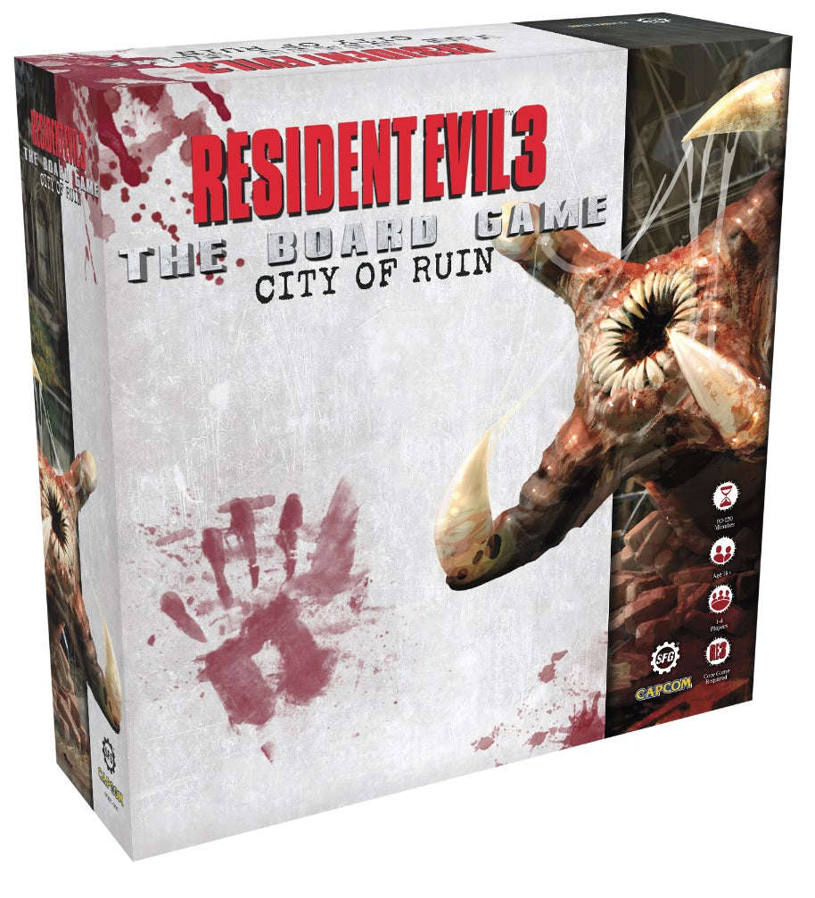 Resident Evil 3: City of Ruin Expansion Boardgames (Board Games)