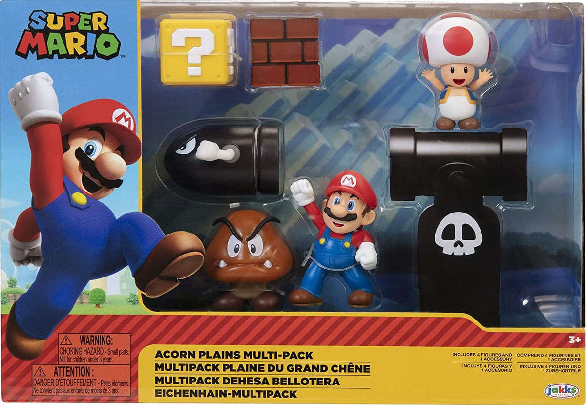 Nintendo - Super Mario Acorn Plains Diorama Playset